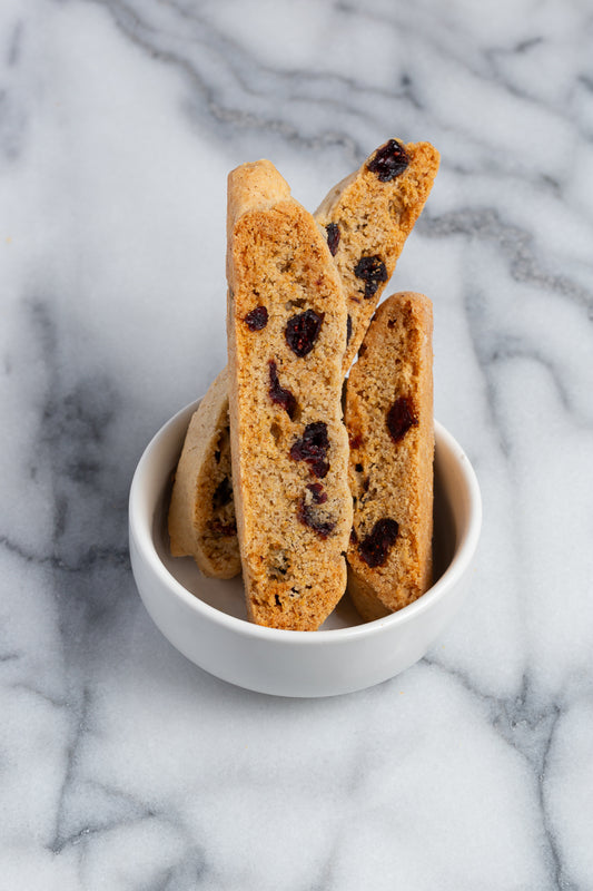 Cranberry Orange Biscotti